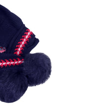 TIPY TIPY TAP BRAIDED WINTER BEANIE - BLUE