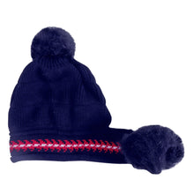 TIPY TIPY TAP BRAIDED WINTER BEANIE - BLUE