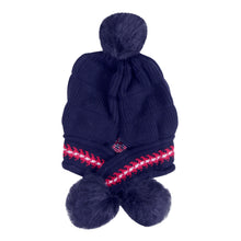 TIPY TIPY TAP BRAIDED WINTER BEANIE - BLUE