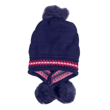 TIPY TIPY TAP BRAIDED WINTER BEANIE - BLUE