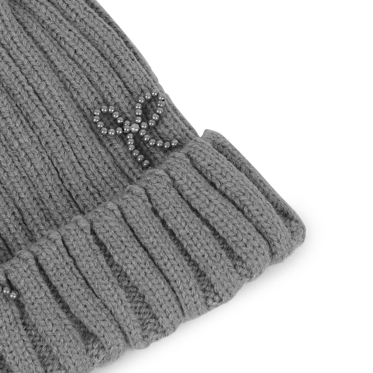 TIPY TIPY TAP PEARL BOW CAP - GREY