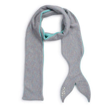 TIPY TIPY TAP MERMAID THEME MUFLER WITH GLOVES - BLUE