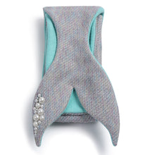 TIPY TIPY TAP MERMAID THEME MUFLER WITH GLOVES - BLUE