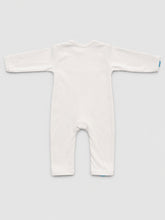 TIPY TIPY TAP POM POM SLEEPSUIT WITH CAP - WHITE