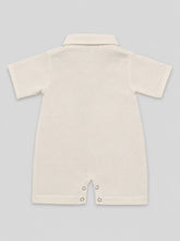 TIPY TIPY TAP ELEPHANT PLAYSUIT WITH BUCKET CAP - BLUE/WHITE