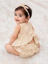TIPY TIPY TAP FRILLY DRESS WITH BLUMER - IVORY