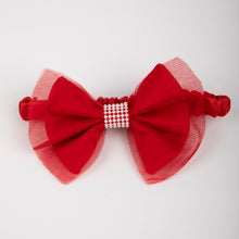 TIPY TIPY TAP 3PC FRILLY HEART BODYSUIT WITH BLUMER & HEADBAND - RED/WHITE