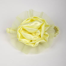 TIPY TIPY TAP 3PC FLOWER BODYSUIT WITH BLUMER & HEADBAND - YELLOW/WHITE