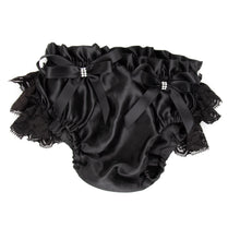 TIPY TIPY TAP 4PC LACEY BOW BODYSUIT WITH BLUMER, HEADBAND AND LEGWARMERS - BLACK/OFF WHITE