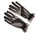 TIPY TIPY TAP FULLFINGER NETTED GLOVES - BLACK