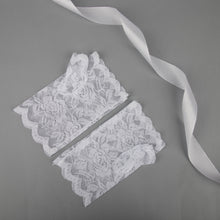 TIPY TIPY TAP FINGERLESS SELF NET GLOVES - WHITE