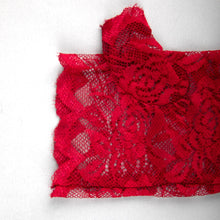 TIPY TIPY TAP FINGERLESS SELF NET GLOVES - RED