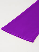 TIPY TIPY TAP FULLFINGER SATIN ELBOW LENGTH GLOVES - PURPLE