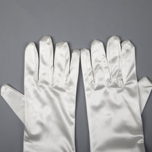 TIPY TIPY TAP FULLFINGER SATIN ELBOW LENGTH GLOVES - PINK