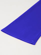 TIPY TIPY TAP FULLFINGER SATIN ELBOW LENGTH GLOVES - BLUE