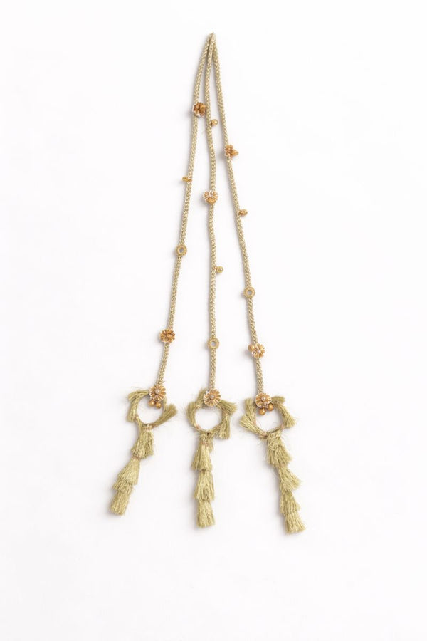 TIPY TIPY TAP ETHNIC TASSELS PARANDI - GOLDEN