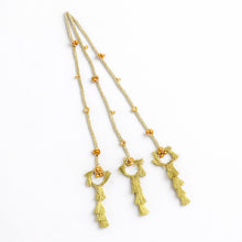 TIPY TIPY TAP ETHNIC TASSELS PARANDI - GOLDEN