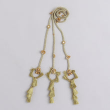 TIPY TIPY TAP ETHNIC TASSELS PARANDI - GOLDEN