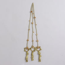 TIPY TIPY TAP ETHNIC TASSELS PARANDI - GOLDEN