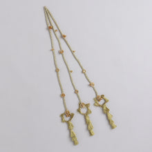 TIPY TIPY TAP ETHNIC TASSELS PARANDI - GOLDEN