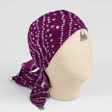 TIPY TIPY TAP Girls Purple Bandhani Dupatta with Silver Coin Tassels | Traditional Festive Accessory