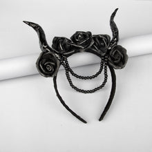 TIPY TIPY TAP GOTHIC HALLOWEEN HAIRBAND - BLACK
