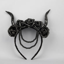 TIPY TIPY TAP GOTHIC HALLOWEEN HAIRBAND - BLACK