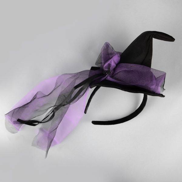 TIPY TIPY TAP HALLOWEEN WITCH HAIRBAND - BLACK
