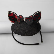 TIPY TIPY TAP HALLOWEEN CAT HAIRBAND - BLACK