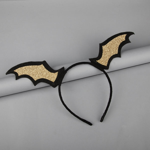 TIPY TIPY TAP BAT WOMEN THEME HAIRBAND - BLACK