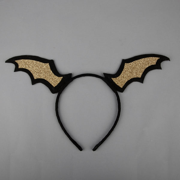 TIPY TIPY TAP BAT WOMEN THEME HAIRBAND - BLACK