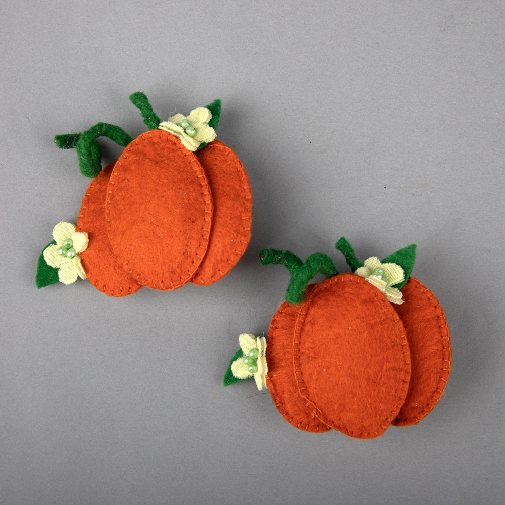 TIPY TIPY TAP PUMPKIN CLIPS - ORANGE