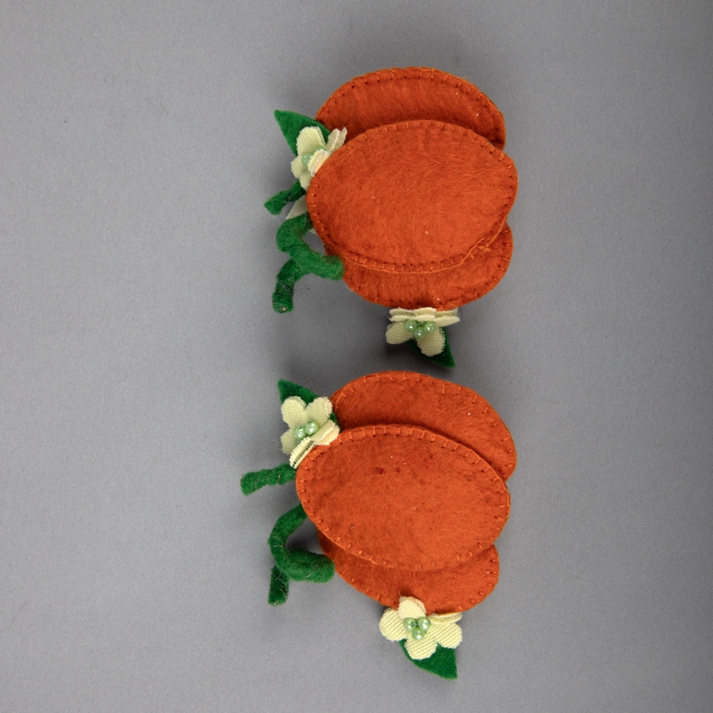 TIPY TIPY TAP PUMPKIN CLIPS - ORANGE