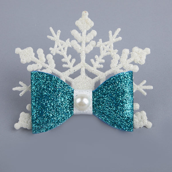 TIPY TIPY TAP SNOWFLAKES CLIP - WHITE/BLUE