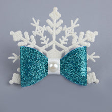 TIPY TIPY TAP SNOWFLAKES CLIP - WHITE/BLUE