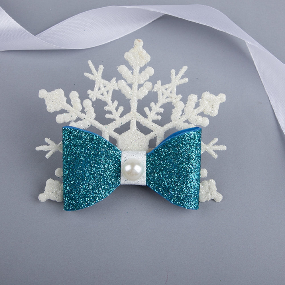TIPY TIPY TAP SNOWFLAKES CLIP - WHITE/BLUE