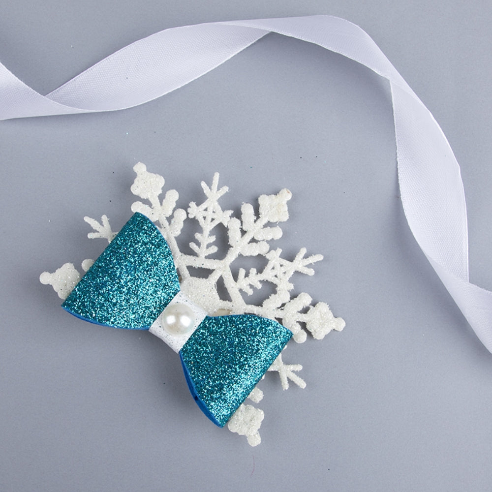 TIPY TIPY TAP SNOWFLAKES CLIP - WHITE/BLUE