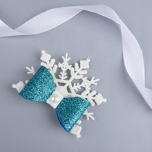 TIPY TIPY TAP SNOWFLAKES CLIP - WHITE/BLUE