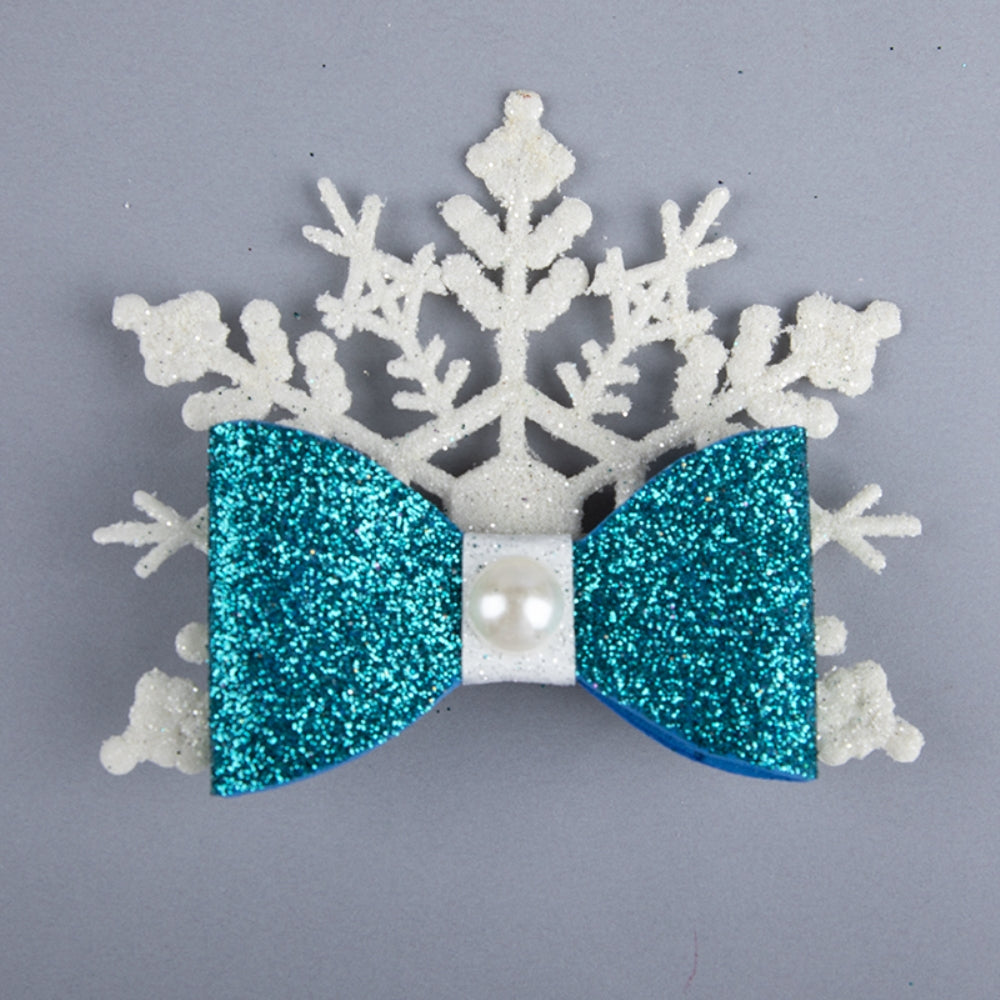 TIPY TIPY TAP SNOWFLAKES CLIP - WHITE/BLUE