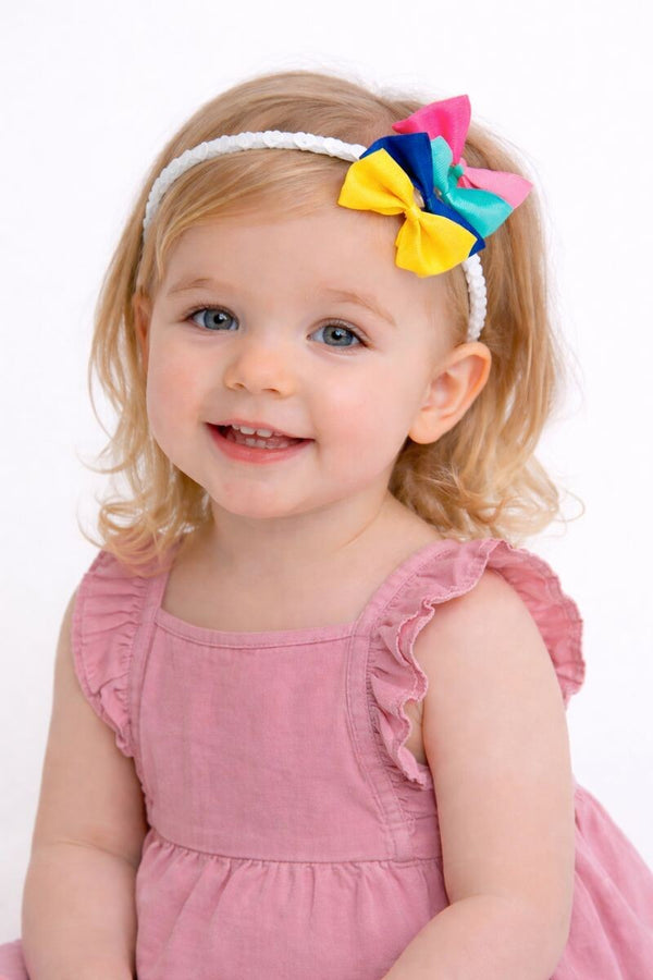 TIPY TIPY TAP  BOWS HAIRBAND - MULTICOLOR