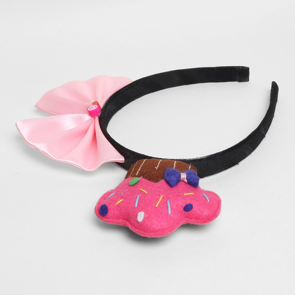 TIPY TIPY TAP CUPCAKE HAIRBAND - PINK