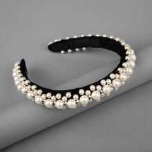 TIPY TIPY TAP PEARL FILLED HAIRBAND - IVORY