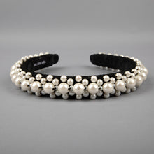 TIPY TIPY TAP PEARL FILLED HAIRBAND - IVORY