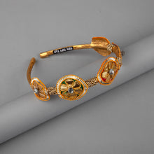 TIPY TIPY TAP ETHNIC TIARA HAIRBAND - GOLDEN