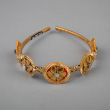 TIPY TIPY TAP ETHNIC TIARA HAIRBAND - GOLDEN