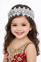 TIPY TIPY TAP MIRROR BEADS HAIR BAND - SILVER