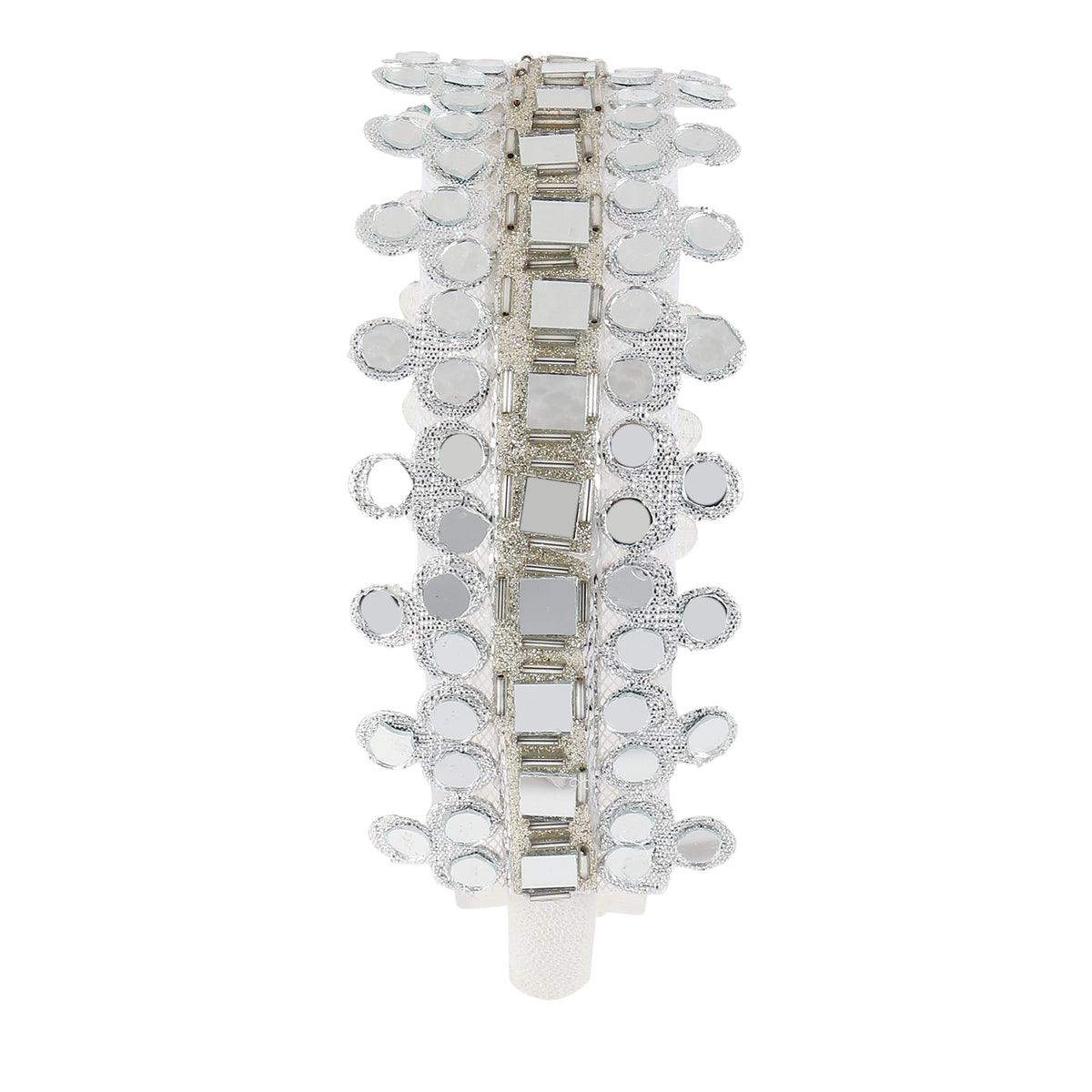 TIPY TIPY TAP MIRROR BEADS HAIR BAND - SILVER