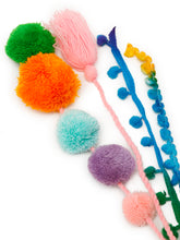 TIPY TIPY TAP POM POM TASSEL HAIR BAND - YELLOW