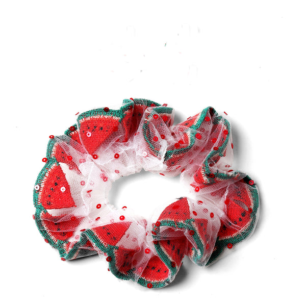 TIPY TIPY TAP KIDS WATERMELON SCRUNCHIE - RED