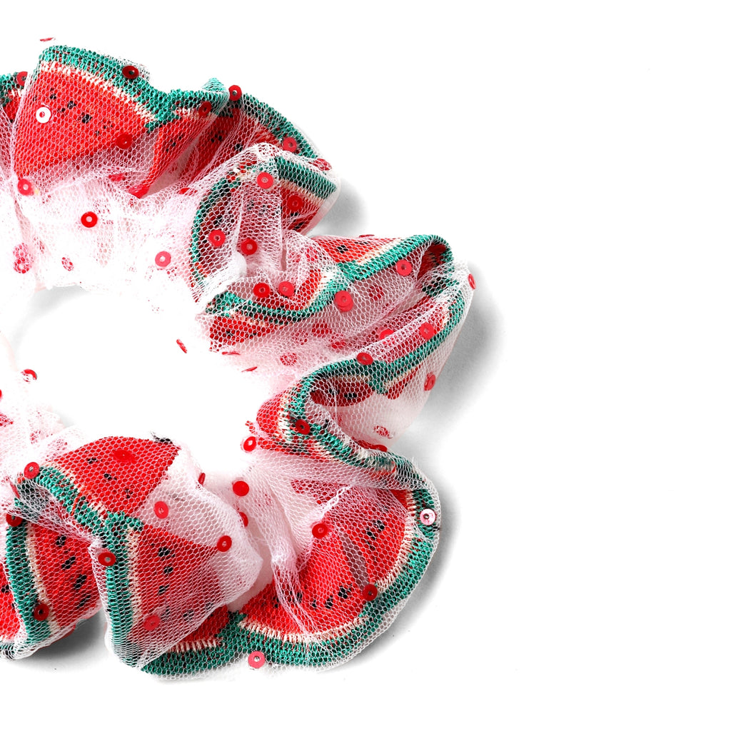 TIPY TIPY TAP KIDS WATERMELON SCRUNCHIE - RED